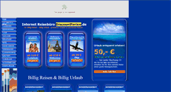 Desktop Screenshot of discountferien.de